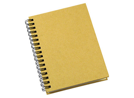 Libreta de notas ecológico con cubiertas resistentes. Set de 12 unidades
