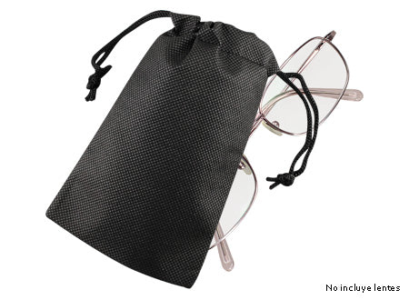 Funda para lentes de TNT. Medidas 11 x 17 cm. Set de 100 unidades