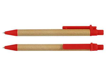 Boligrafo ecologico modelo Campis. Set de 100 unidades