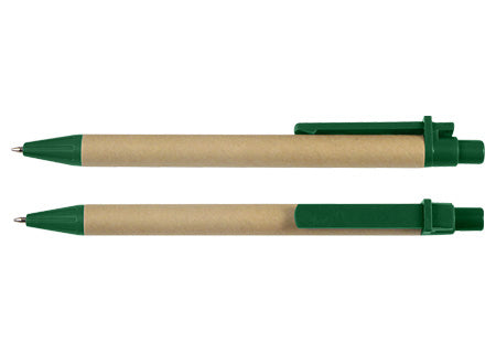 Boligrafo ecologico modelo Campis. Set de 100 unidades