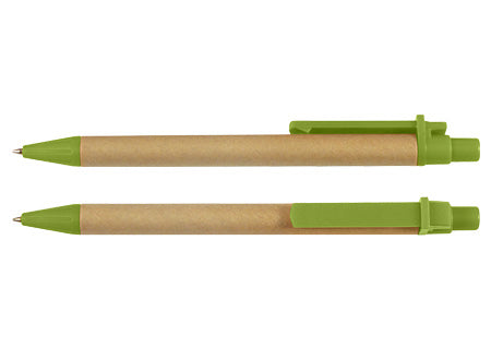 Boligrafo ecologico modelo Campis. Set de 100 unidades