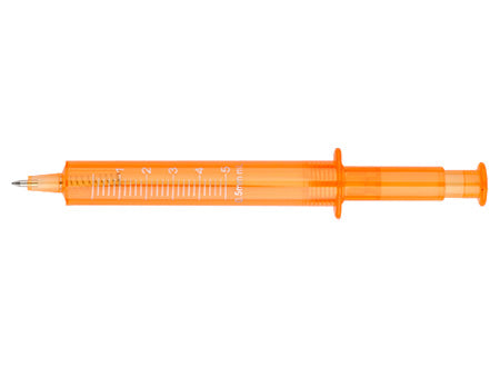 Bolígrafo de plástico "Syringe". Set de 100 unidades