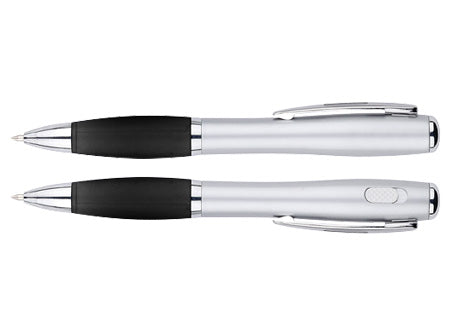 Bolígrafo con Linterna LED. PACK 12 UNIDADES