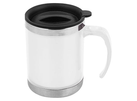 Mug de Acero Inoxidable 440cc. Set de 12 unidades