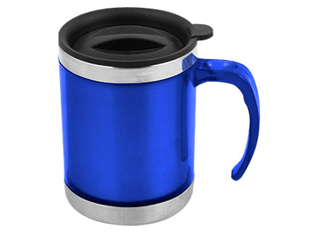 Mug de Acero Inoxidable 440cc. Set de 12 unidades