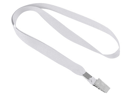 Lanyard porta credencial Clasico polyester de 1.5 cm de ancho. Set de 100 unidades