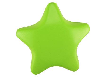 Pelota anti-stress con forma de estrella. Set de 50 unidades