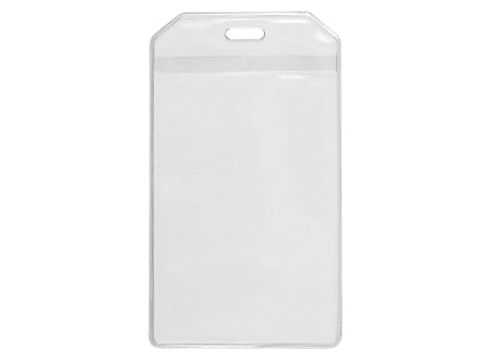 Porta-Credencial PVC Clear. PACK 12 UNIDADES
