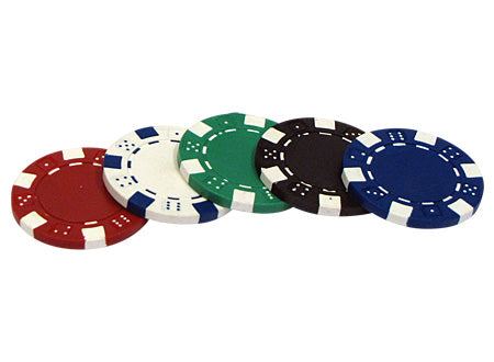 Fichas de Juegos estilo Poker.Set de 100 unidades de fichas