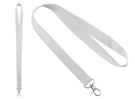 Lanyard porta credencial texturado simple. Set de 100 unidades
