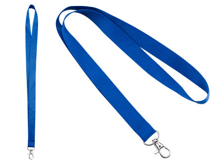 Lanyard porta credencial texturado simple. Set de 100 unidades