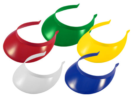 Visera Plástica de PVC. Set de 24 unidades
