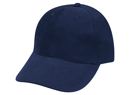 Gorro Jockey Denim 100 % Algodón Peinado de 6 paneles, con traba posterior metálica.