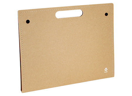 Carpeta Ecológica.28 x 34 x 2 cm (cerrado) / 58 x 34 cm (abierto). Set de 12 unidades
