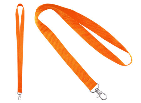 Lanyard porta credencial texturado simple. Set de 100 unidades