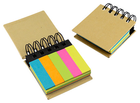 set tapa dura de carton Sticky. Venta minima 24 Set