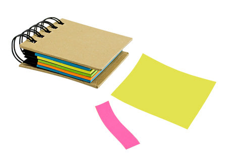 set tapa dura de carton Sticky. Venta minima 24 Set