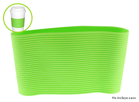 Grip (mango) de silicona texturada en colores vibrantes. Set de 12 unidades