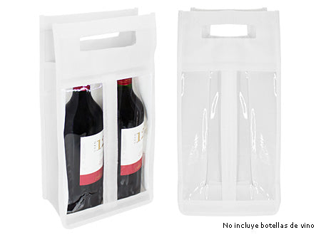 Porta-Botellas de Vino de TNT para 2 botellas. Pack 12 unidades