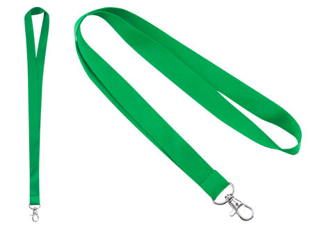 Lanyard Porta-Credencial de Polyester liso de 2cm. de ancho para Sublimación. Set de 100 unidades