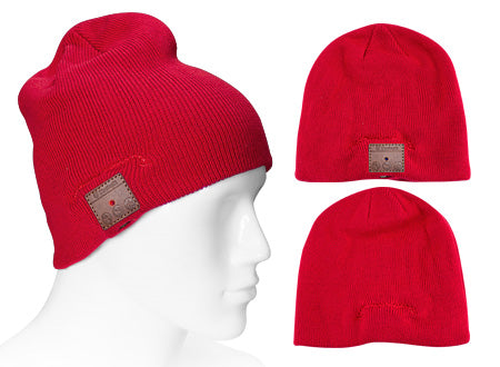 Gorro con auriculares Bluetooth de Lana