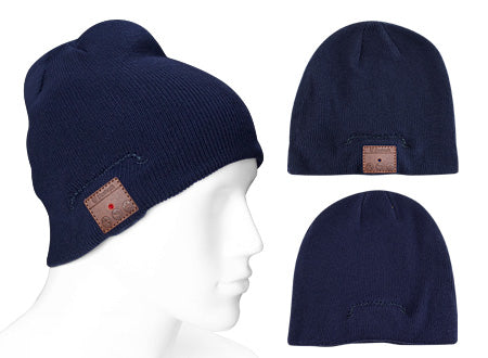 Gorro con auriculares Bluetooth de Lana