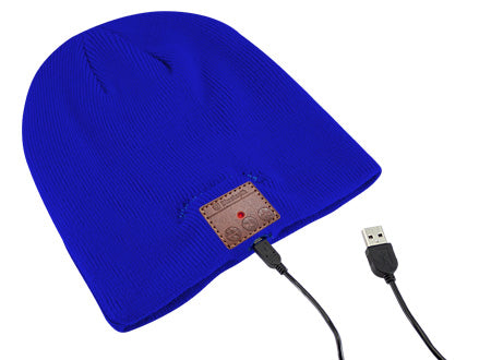 Gorro con auriculares Bluetooth de Lana