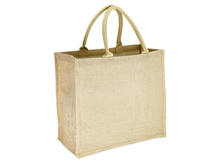 Bolsa de Yute modelo Shang. 39 x 36 x 15 cm. Set de 12 unidades