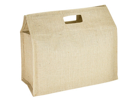 Bolsa de Yute modelo "bios". Medidas 40 x 36 x 15 cm. Set de 6 unidades