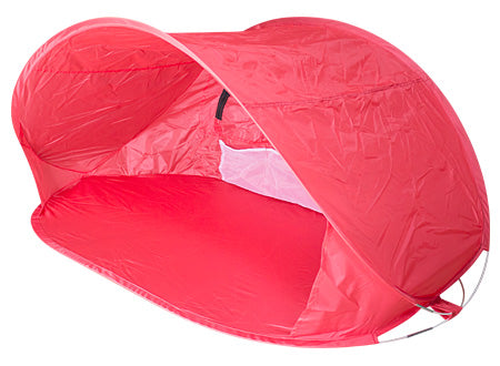 Mini Carpa de Playa. 127 x 52 x 70 cm abierta / Ø 50 cm cerrada.
