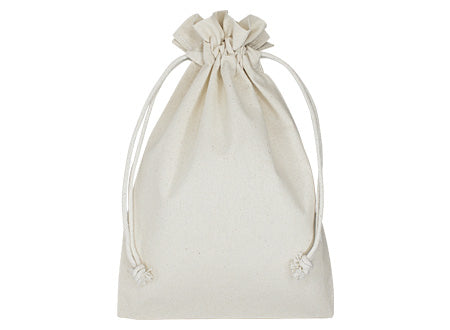 Saco 100% Algodón 120g. 20 x 29 cm. Set de 12 unidades