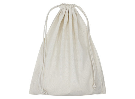 Saco 100% Algodón 120g. 28 x 34 cm. Set de 12 unidades