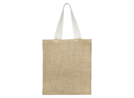 Bolsa de Yute modelo JUMBO. Medidas 35 x 40 cm. Set de 12 unidades