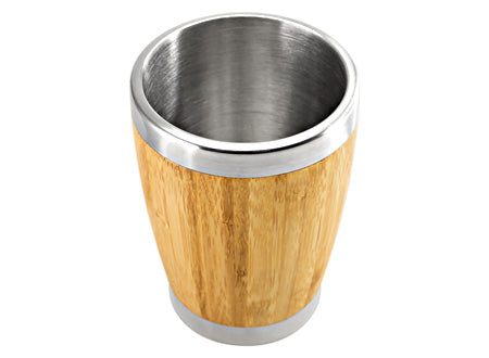 Vaso de Bamboo 350cc. Set de 4 unidades