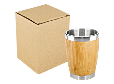 Vaso de Bamboo 350cc. Set de 4 unidades
