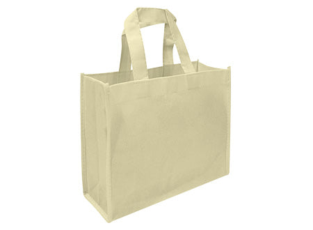 Bolsa reutilizable modelo "Boko" de TNT. Medidas 25 x 20 x 8 cm. Set de 100 unidades