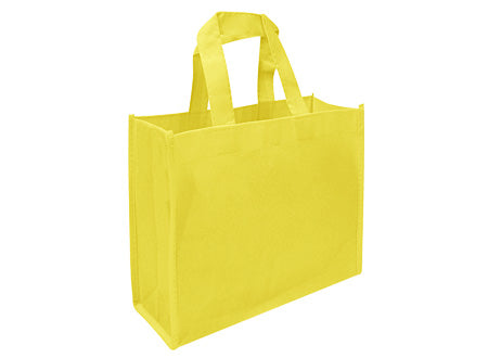 Bolsa reutilizable modelo "Boko" de TNT. Medidas 25 x 20 x 8 cm. Set de 100 unidades