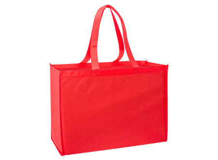 Bolsa reutilizable "Mauster" de TNT de alta resistencia. Set de 100 unidades