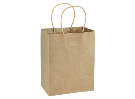 Bolsa de Papel 120g/m2. Medidas : 15 x 20 x 10 cm. Set de 100 unidades