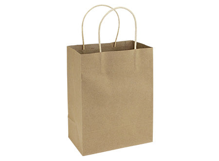 Bolsa de Papel 120g/m2. Medidas: 20 x 26 x 12 cm. Set de 100 unidades