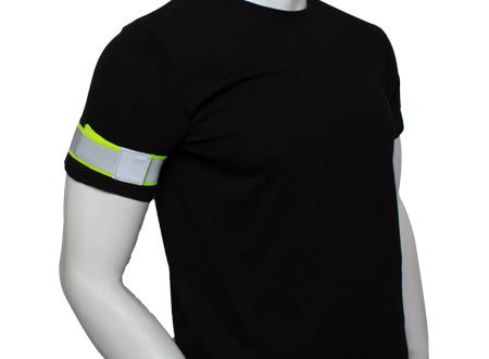 Banda Elástica Reflectante para Brazo, 3 ajustes de velcro