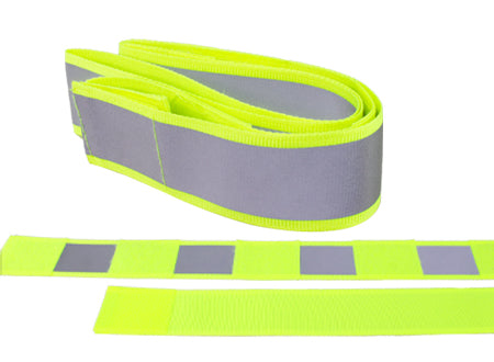 Banda Elástica Reflectante para Hombro y Cintura, con 5 ajustes de velcro. Set de 12 unidades