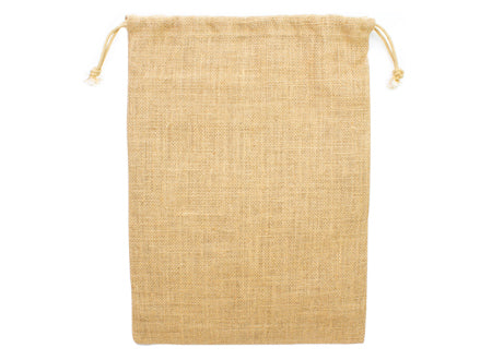 Bolsa de Yute tipo saco. Tamaño: 30 x 40 cm