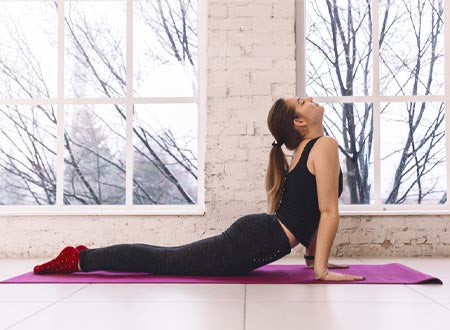 Alfombrilla de Yoga/Pilates con base segura para practicas de ejercicios