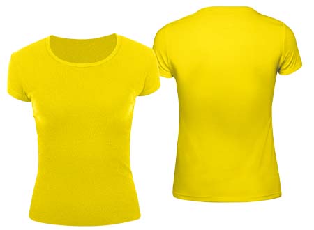 Set de 3 poleras de mujer 100% algodon