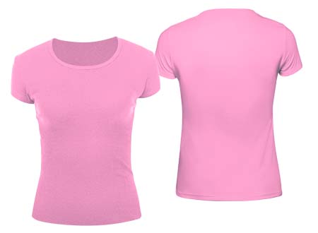 Set de 3 poleras de mujer 100% algodon