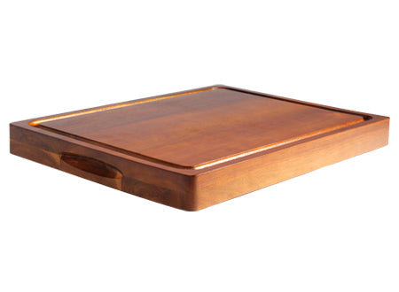 Tabla robusta de madera acacia "Uso reversible"