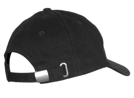 Gorro Jockey Denim 100 % Algodón Peinado de 6 paneles, con traba posterior metálica.