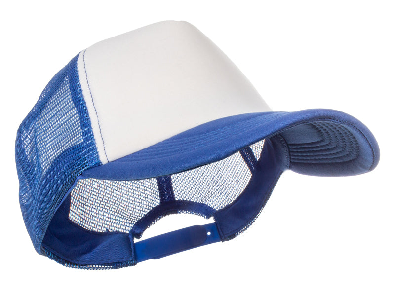 Gorra poliester malla esponja. Set de 12 unidades