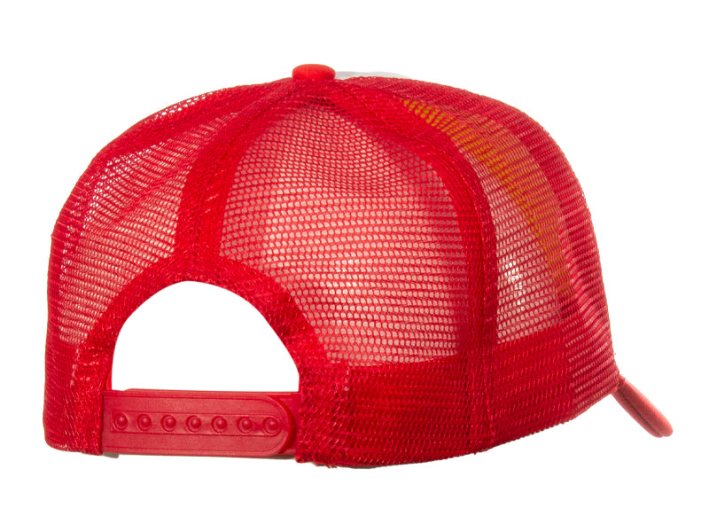 Gorra poliester malla esponja. Set de 12 unidades